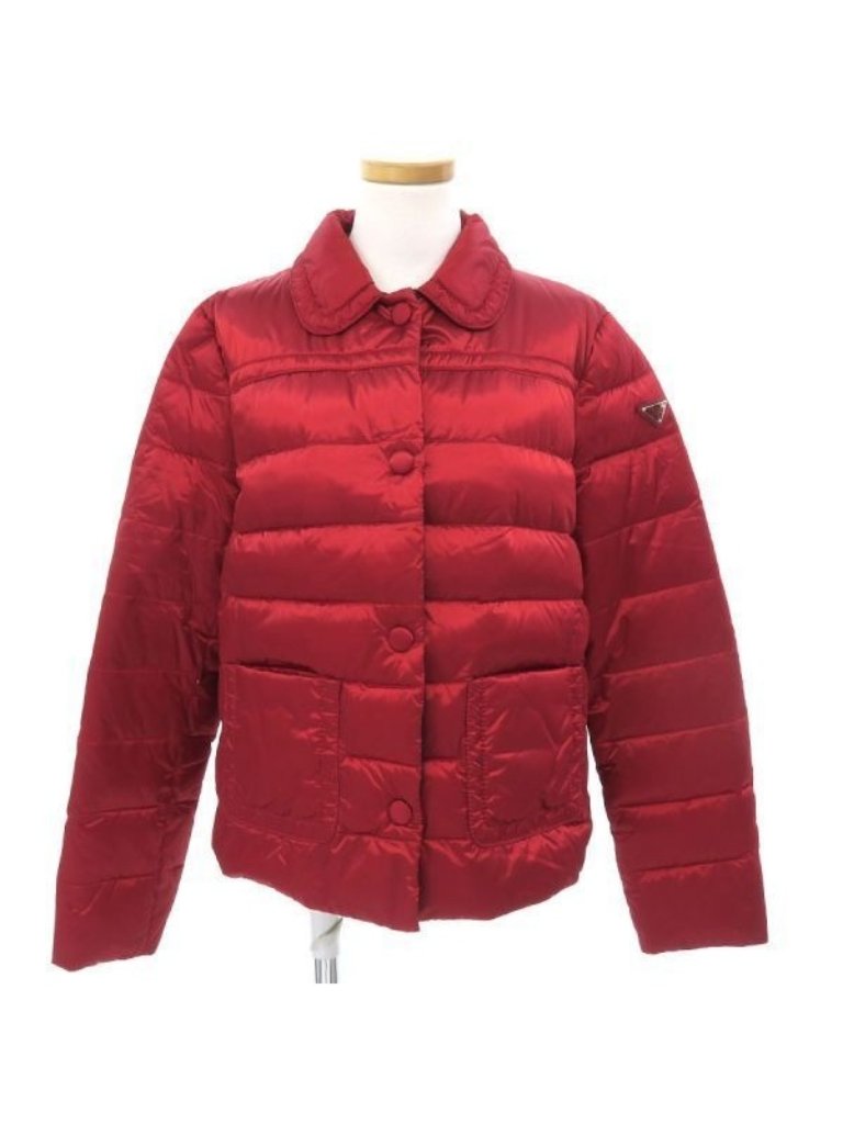 Prada Triangle Logo Down Jacket